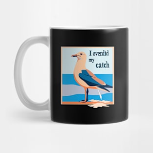 Seagull doing his business Mug